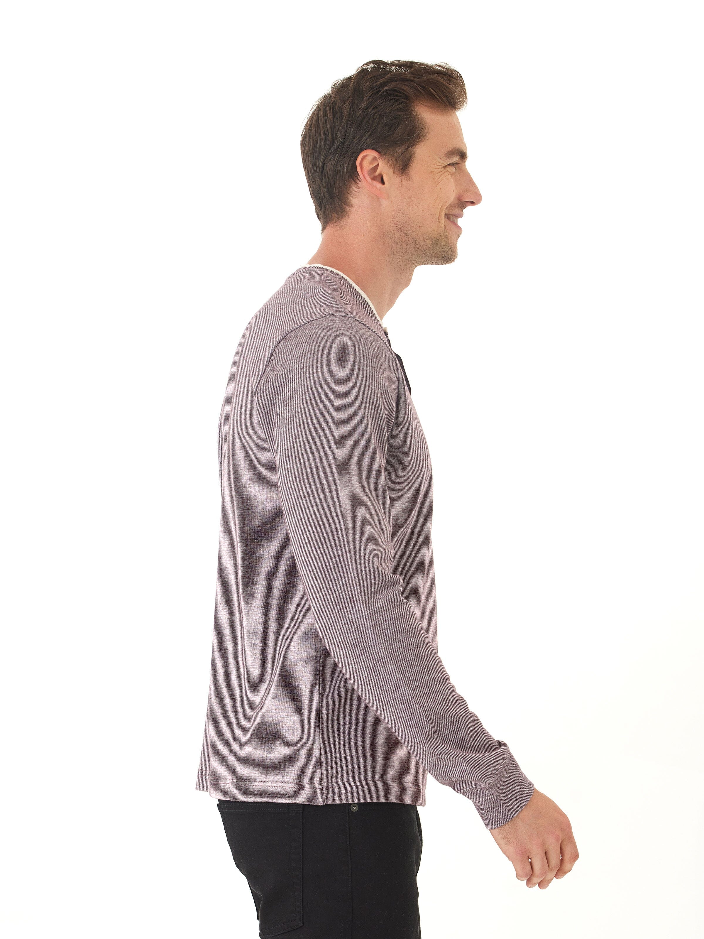Charles Eco Double Knit Henley