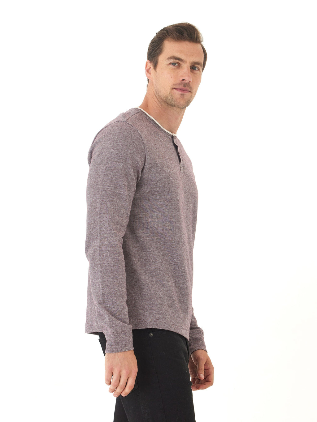 Charles Eco Double Knit Henley
