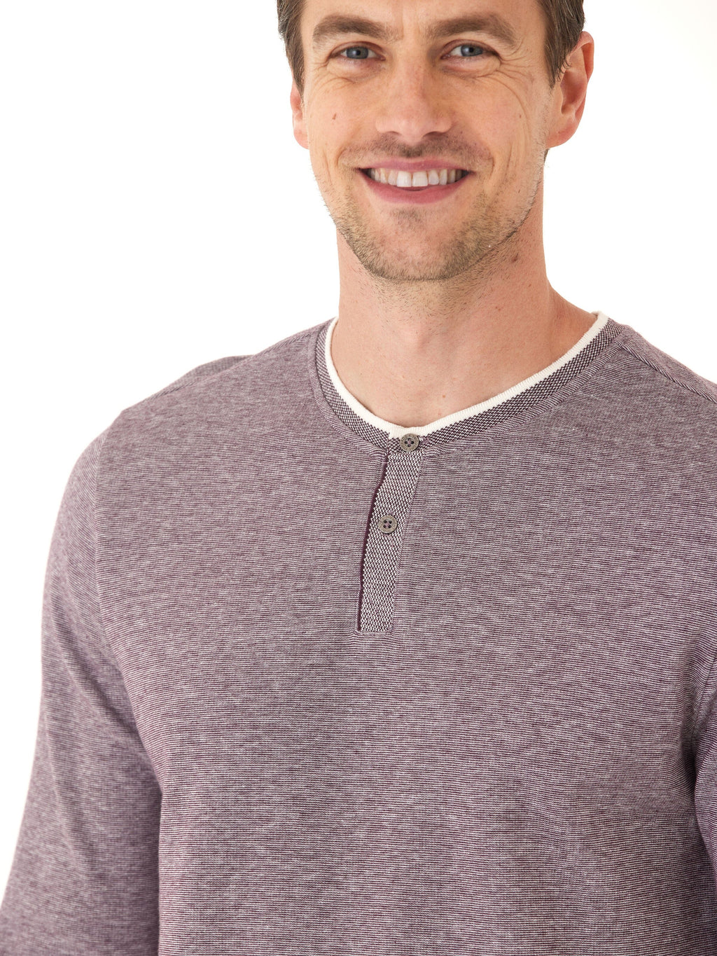 Charles Eco Double Knit Henley