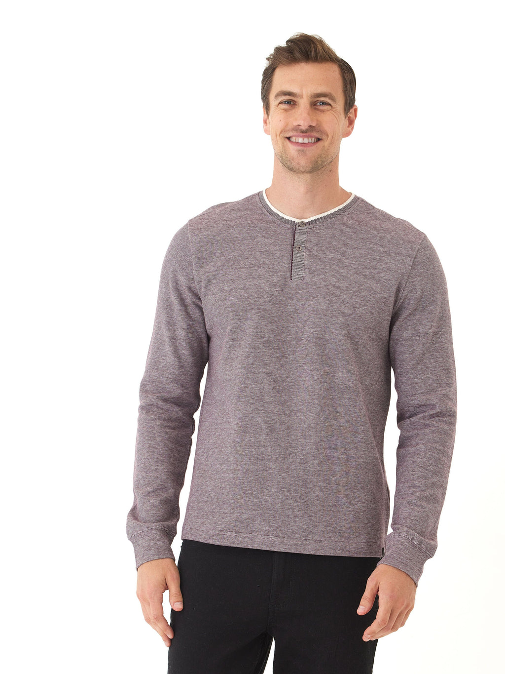 Charles Eco Double Knit Henley