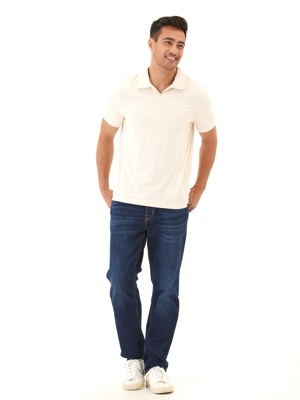 Jared Luxe Jersey Short Sleeve Polo