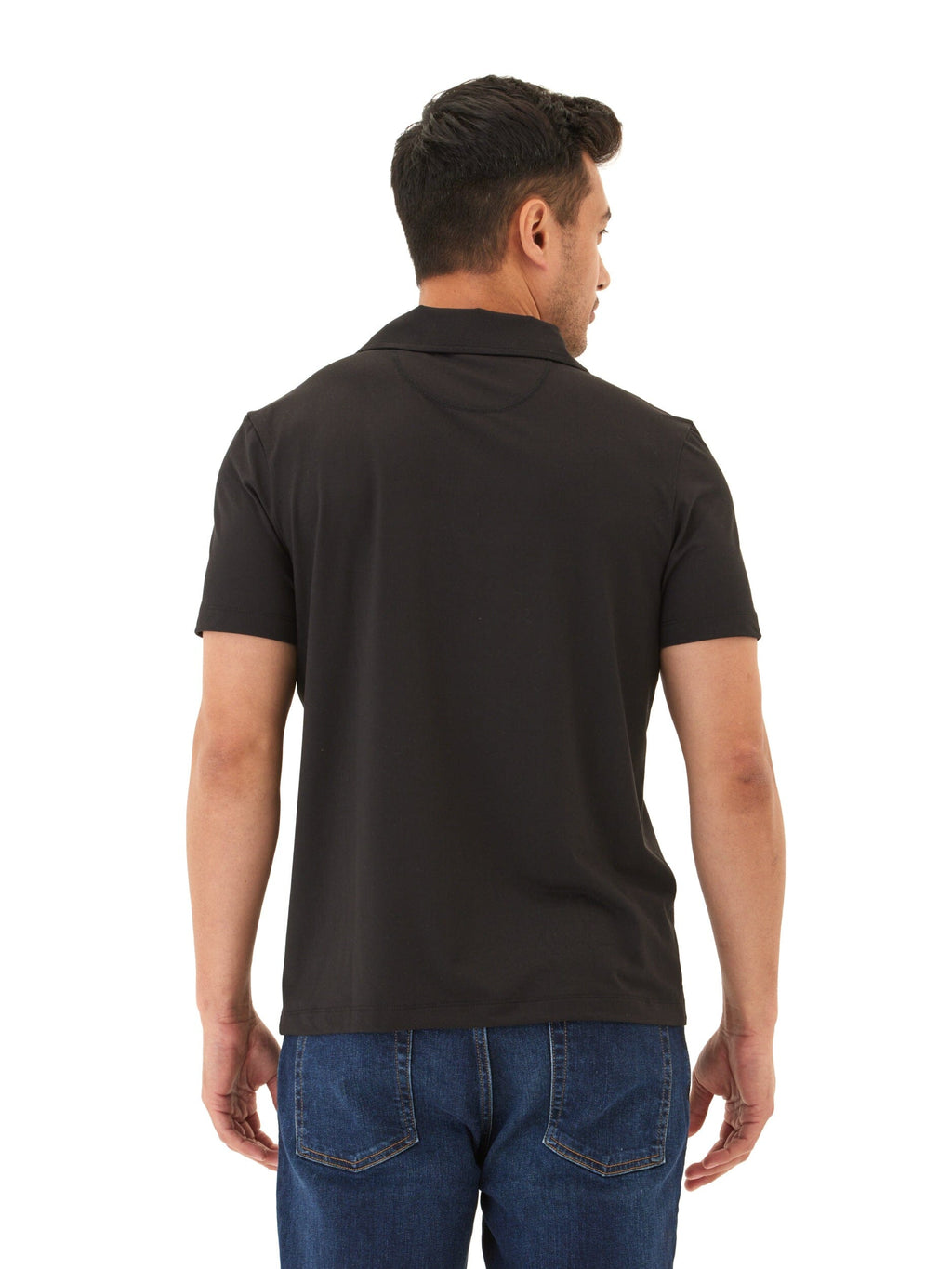 Jared Luxe Jersey Short Sleeve Polo