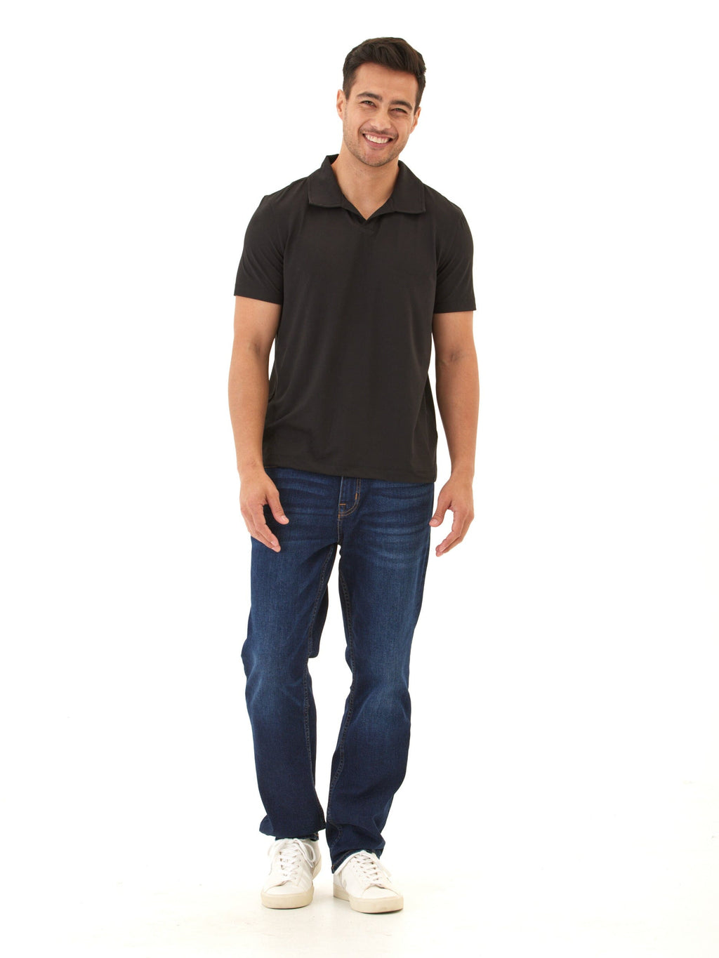 Jared Luxe Jersey Short Sleeve Polo