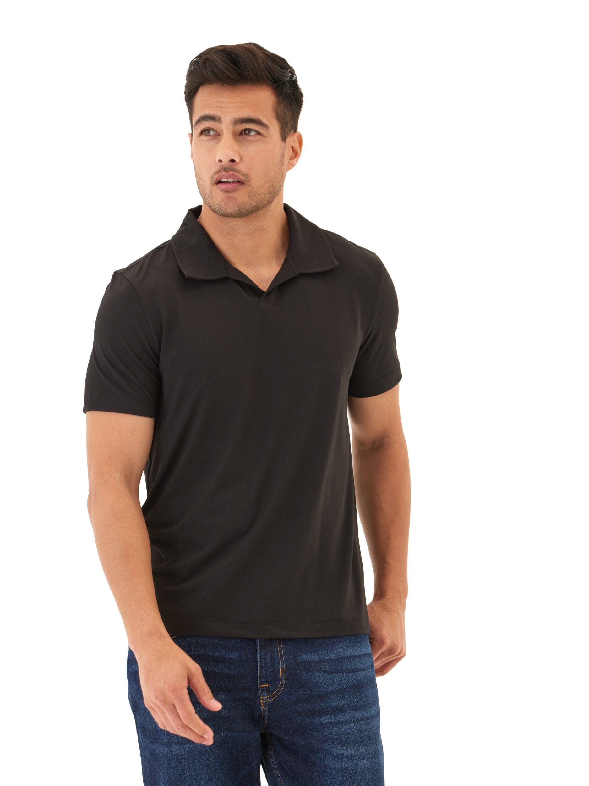 Jared Luxe Jersey Short Sleeve Polo