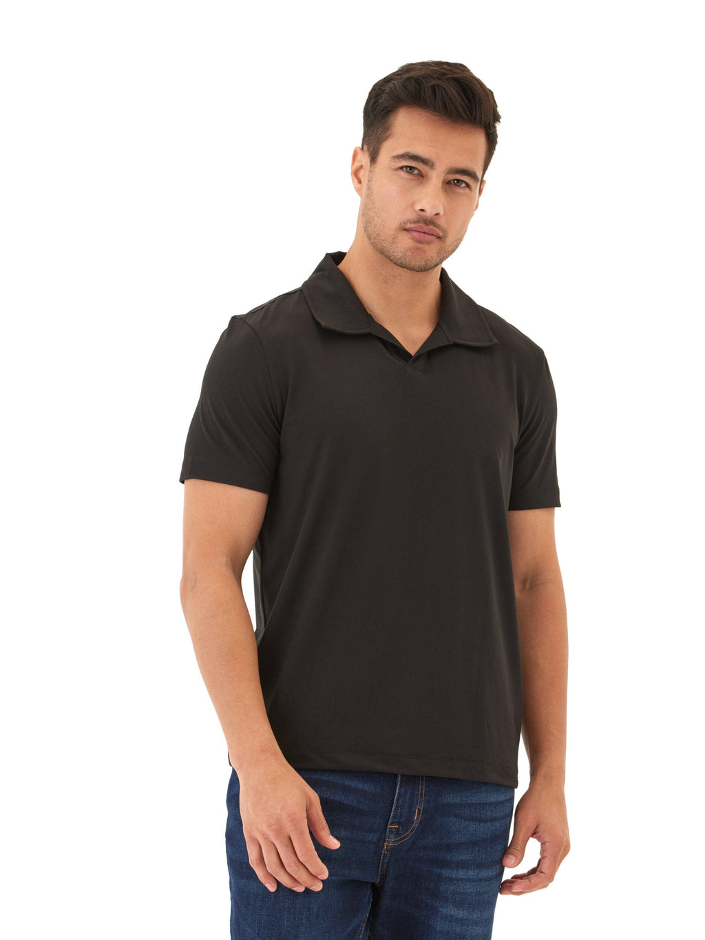 Jared Luxe Jersey Short Sleeve Polo