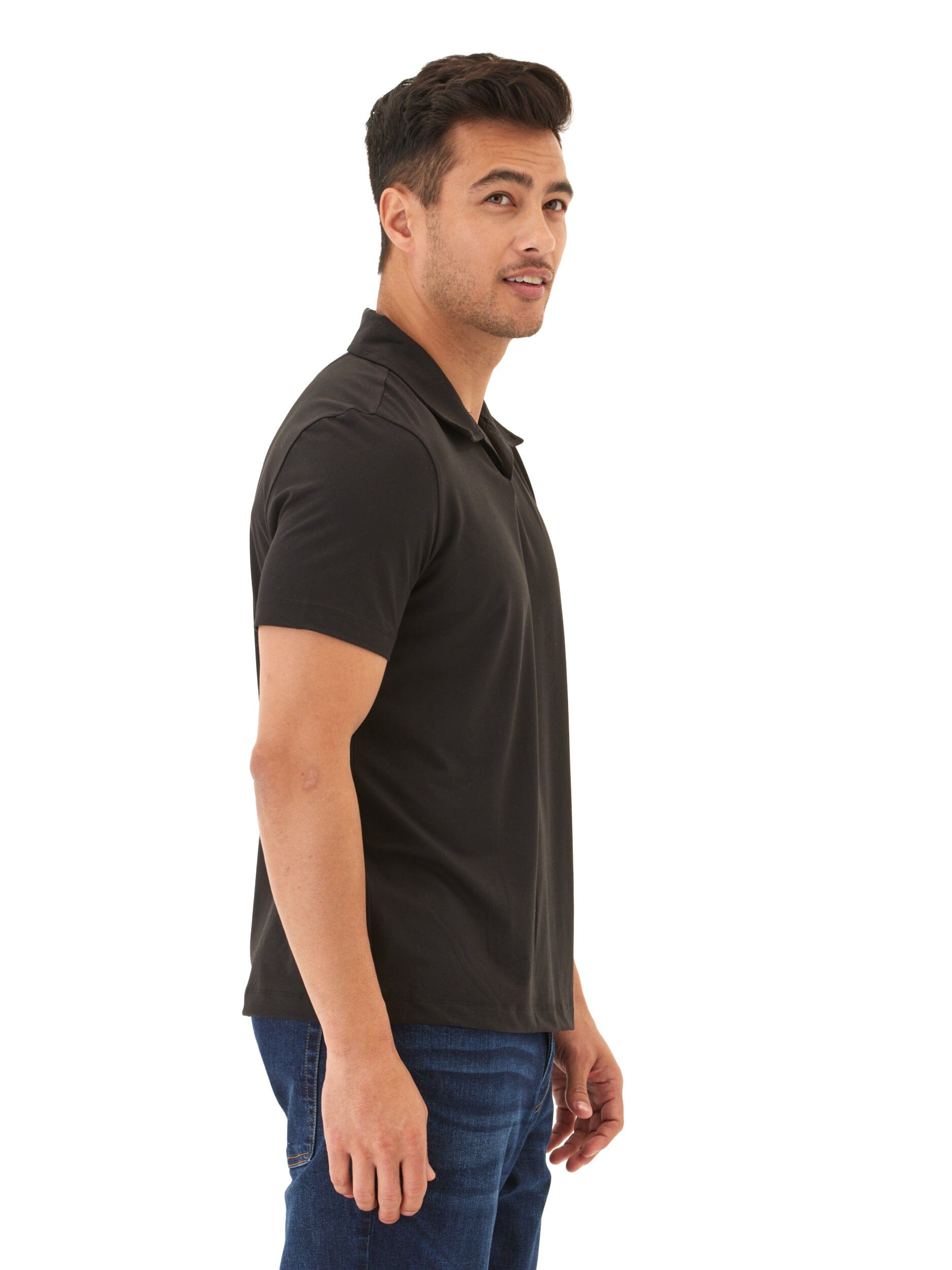 Jared Luxe Jersey Short Sleeve Polo