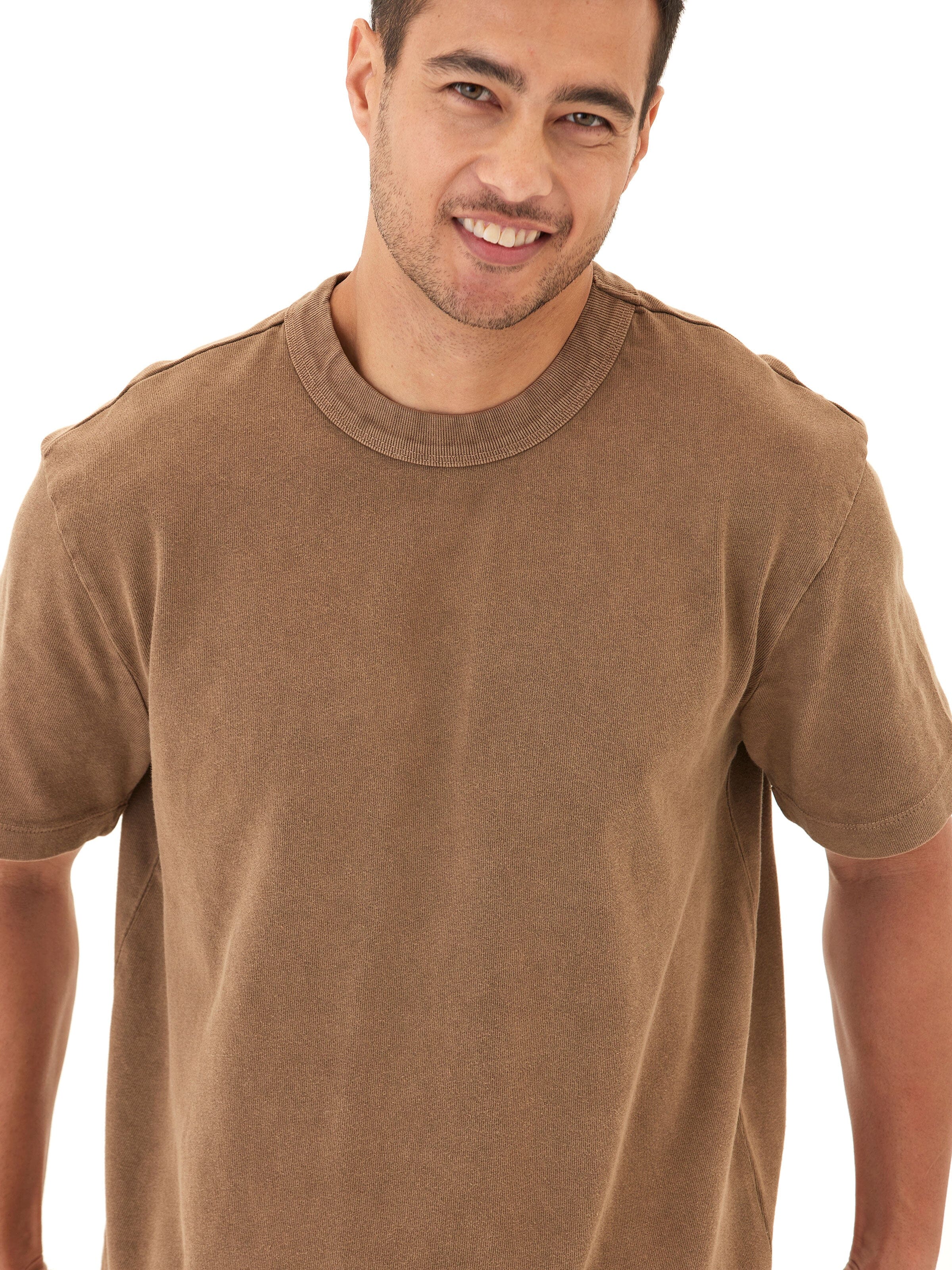 Johnny Relaxed Fit Heavyweight Mineral Wash Jersey Tee
