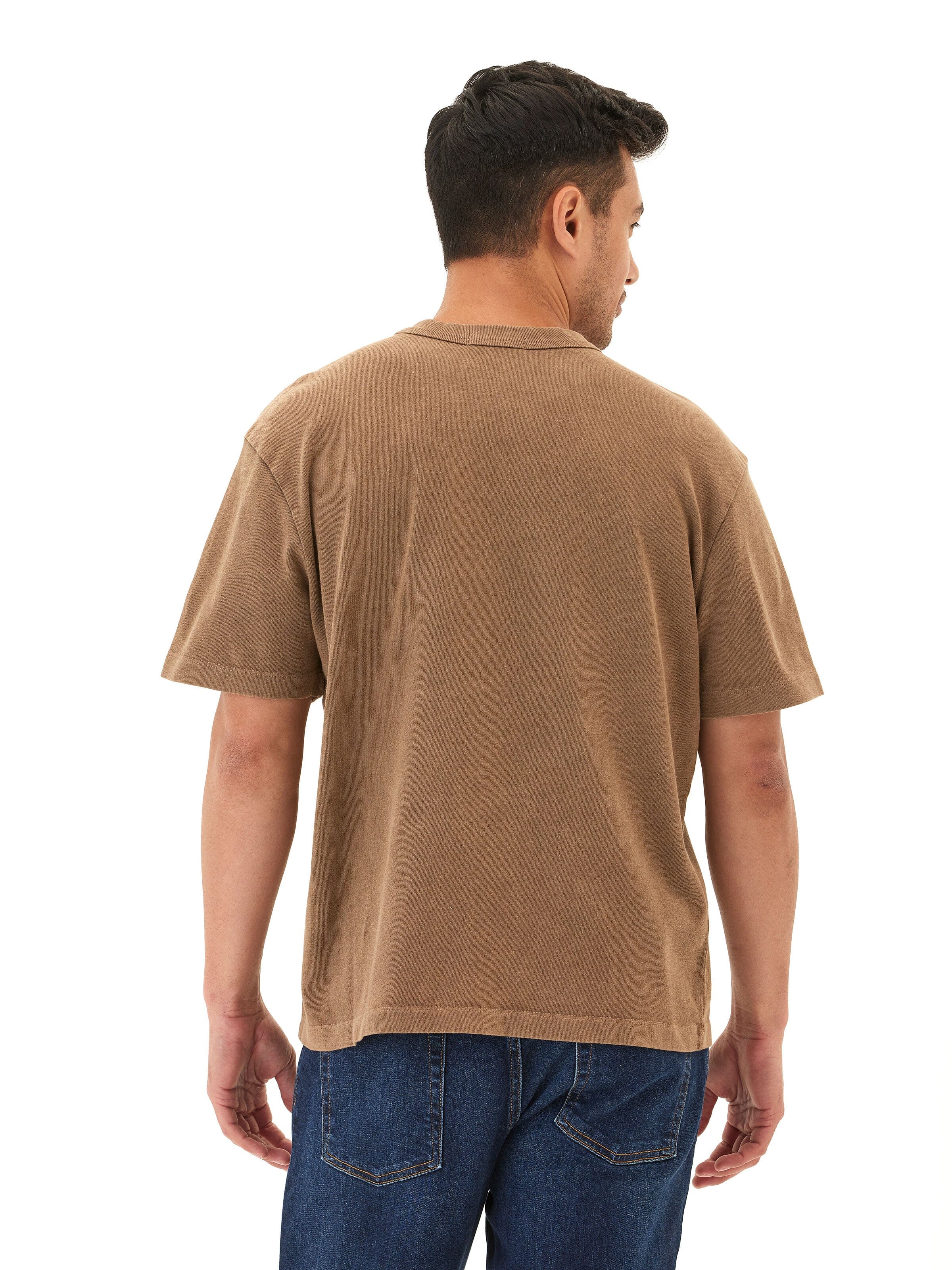 Johnny Relaxed Fit Heavyweight Mineral Wash Jersey Tee