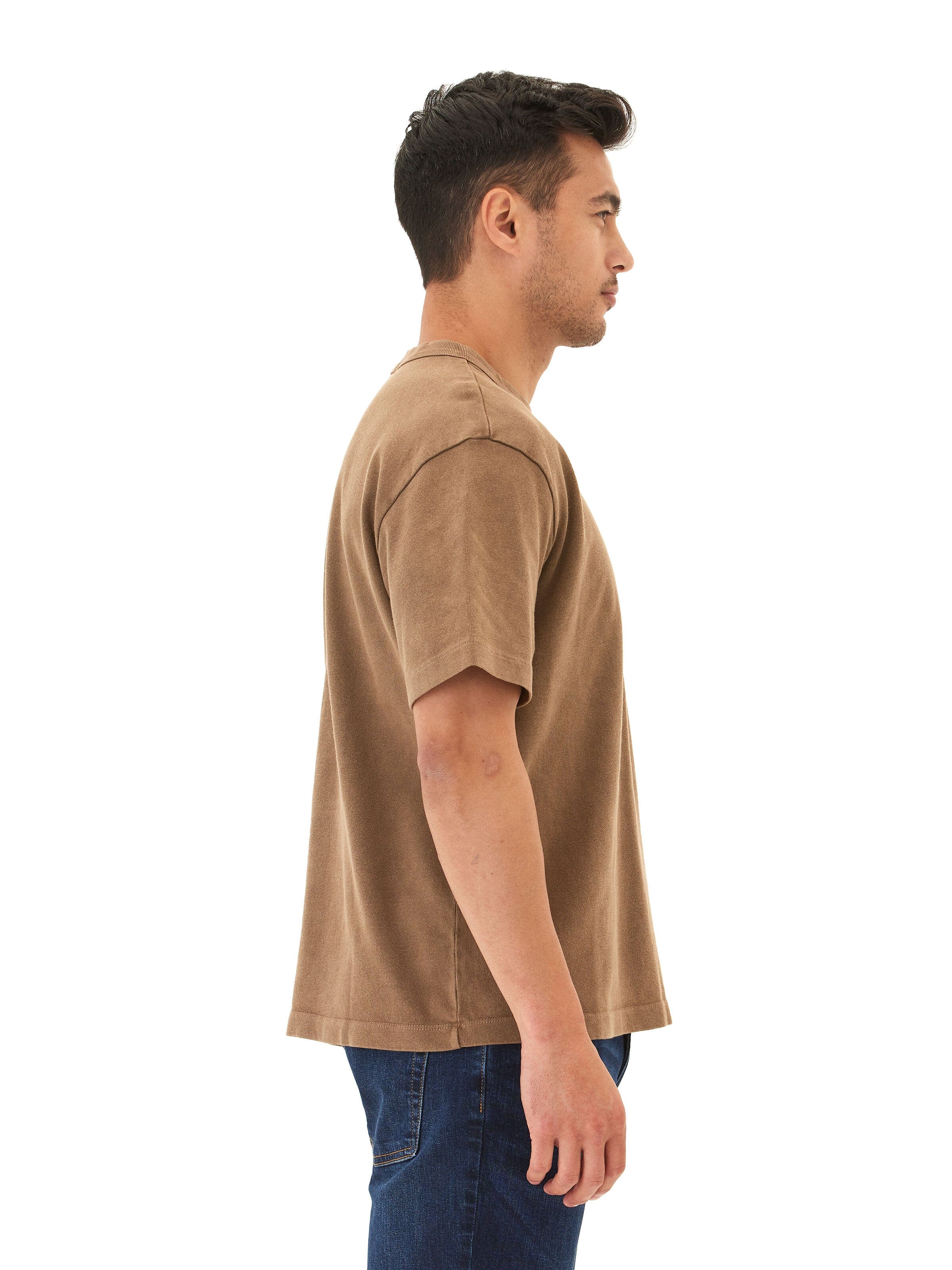 Johnny Relaxed Fit Heavyweight Mineral Wash Jersey Tee