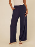 Esmeralda Feather Fleece Wide Leg Pant