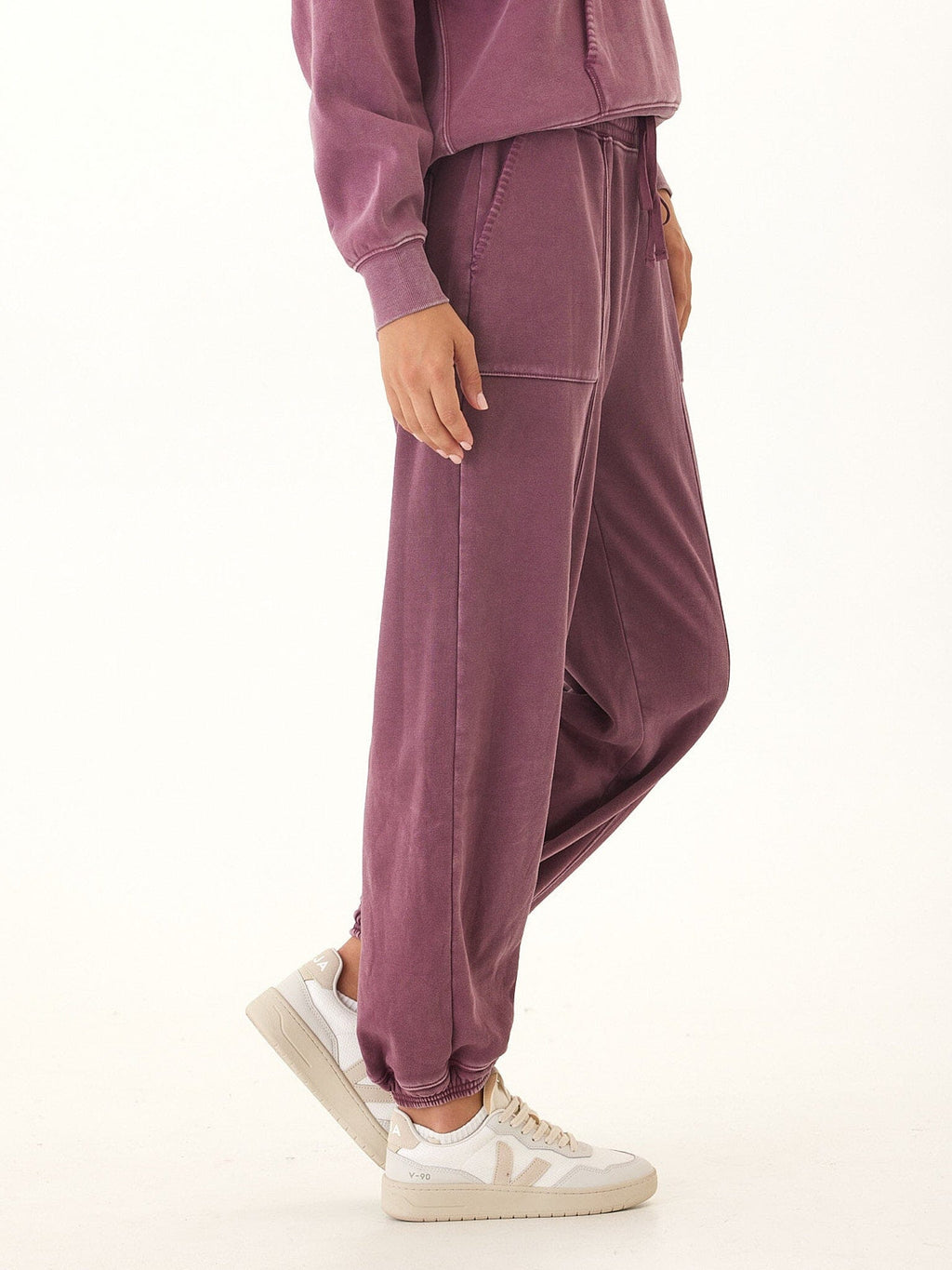 Lottie Mineral Wash CVC Fleece Jogger