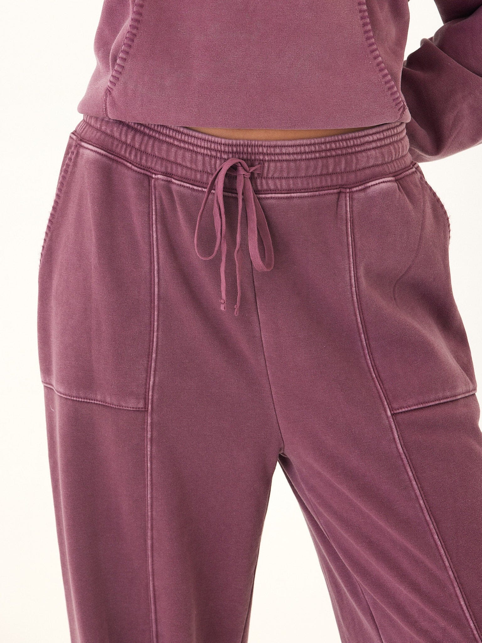 Lottie Mineral Wash CVC Fleece Jogger