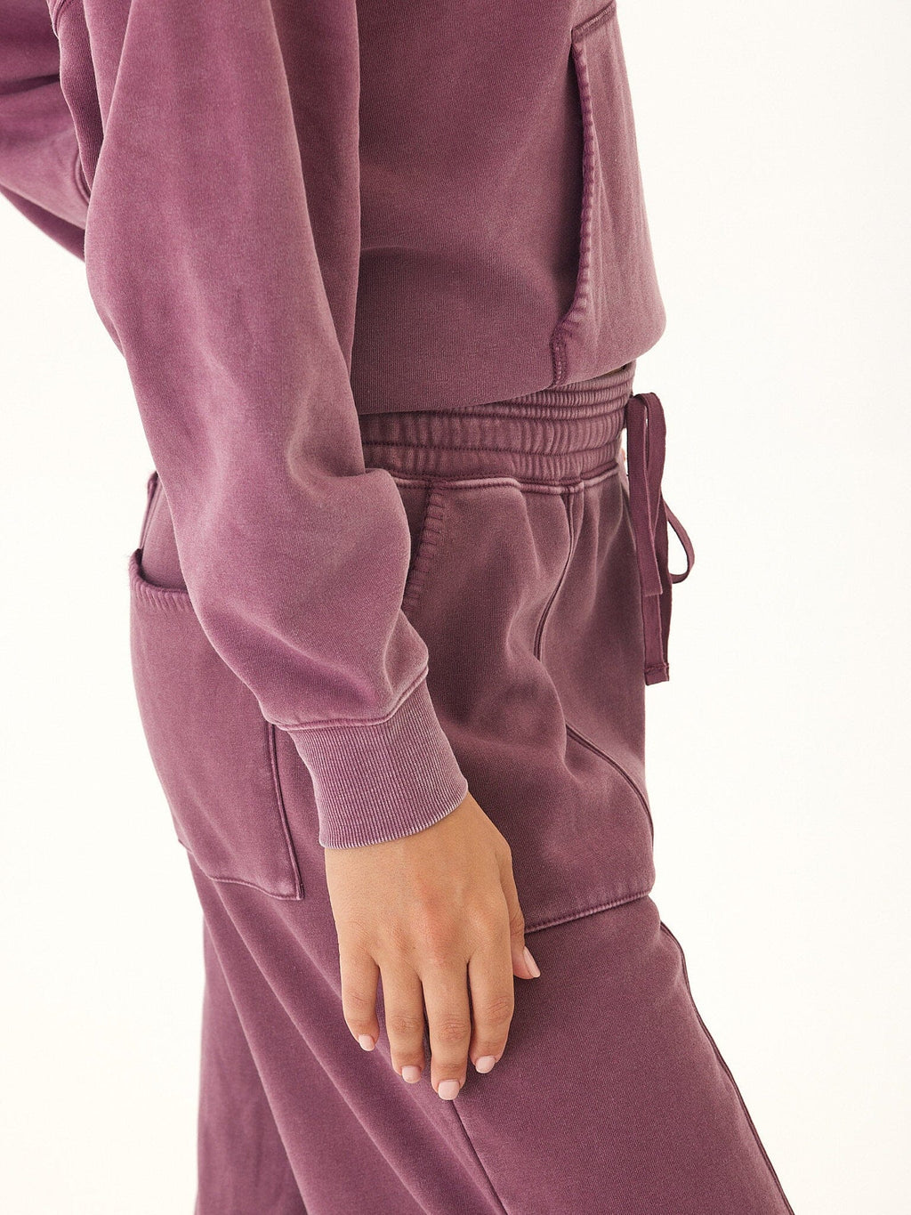 Lottie Mineral Wash CVC Fleece Jogger