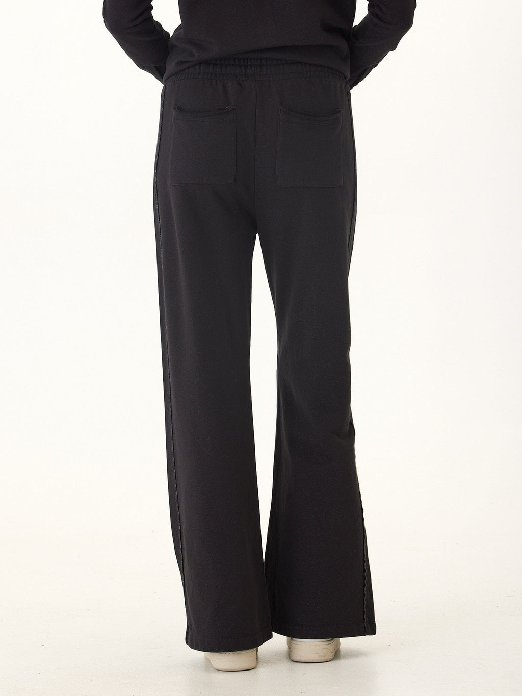 Latricia Cotton Blend Terry Wide Leg Pant