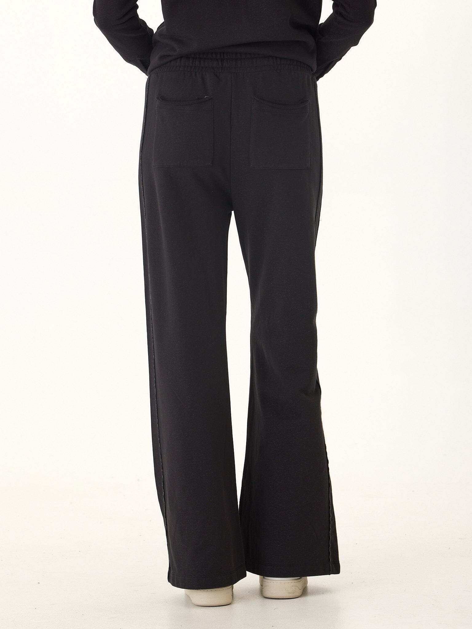 Latricia Cotton Blend Terry Wide Leg Pant