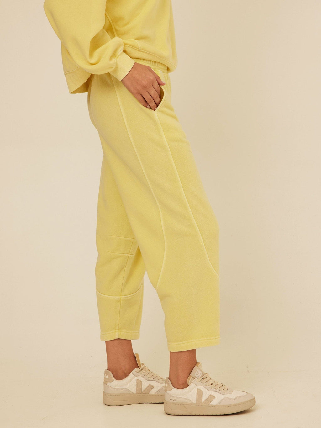 Chantel Mineral Wash Fleece Pant