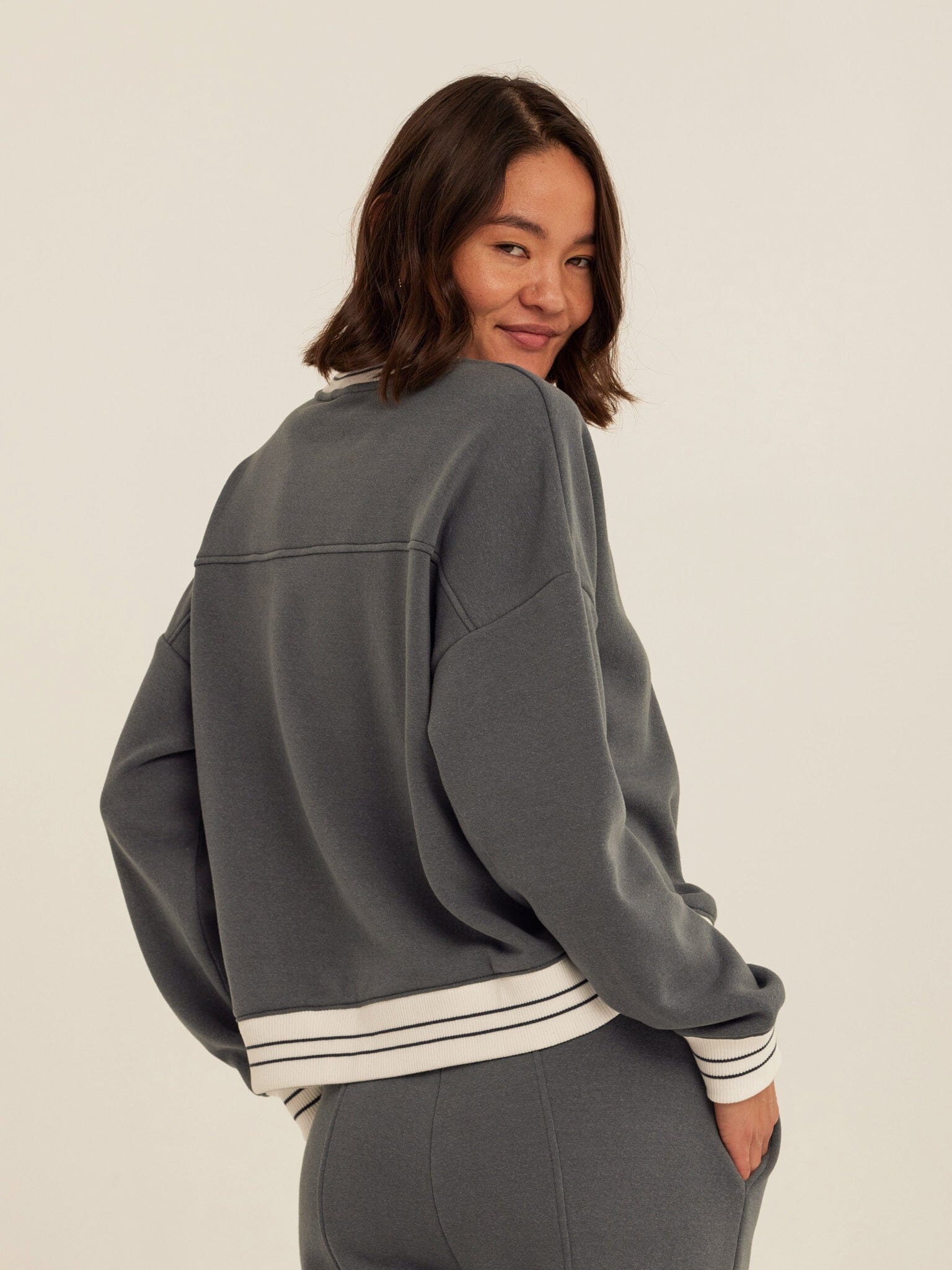 Jahmeera Triblend Fleece Collegiate Pullover