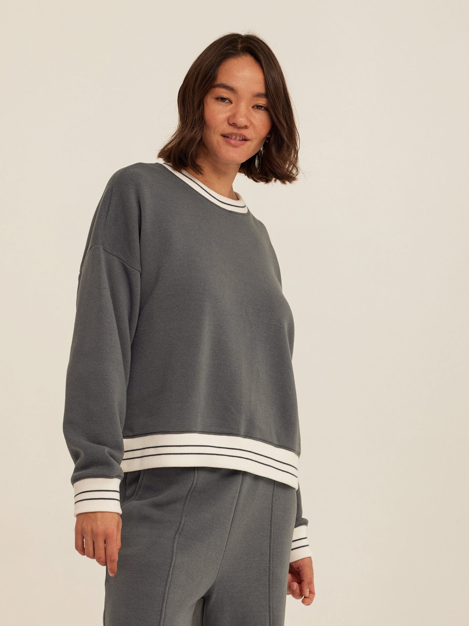 Jahmeera Triblend Fleece Collegiate Pullover