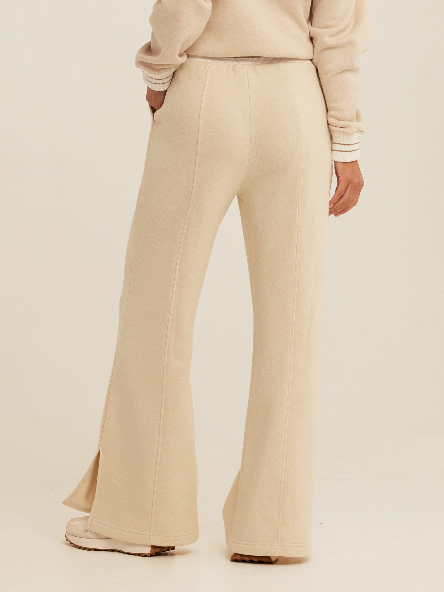 Bellona Triblend Fleece Collegiate Wide Leg Pant