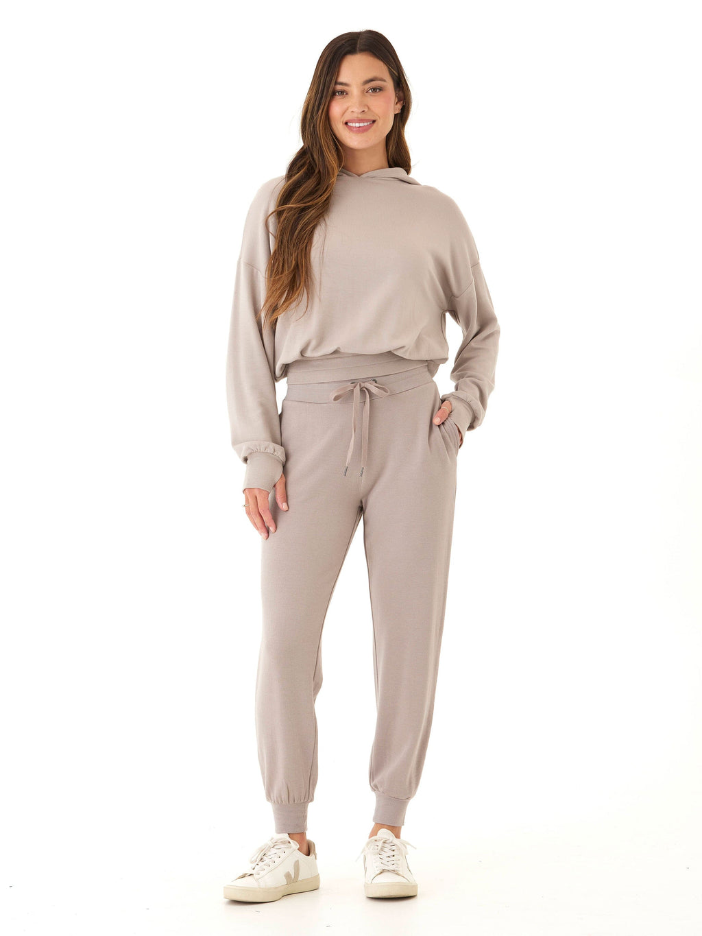 Connie Feather Fleece Jogger