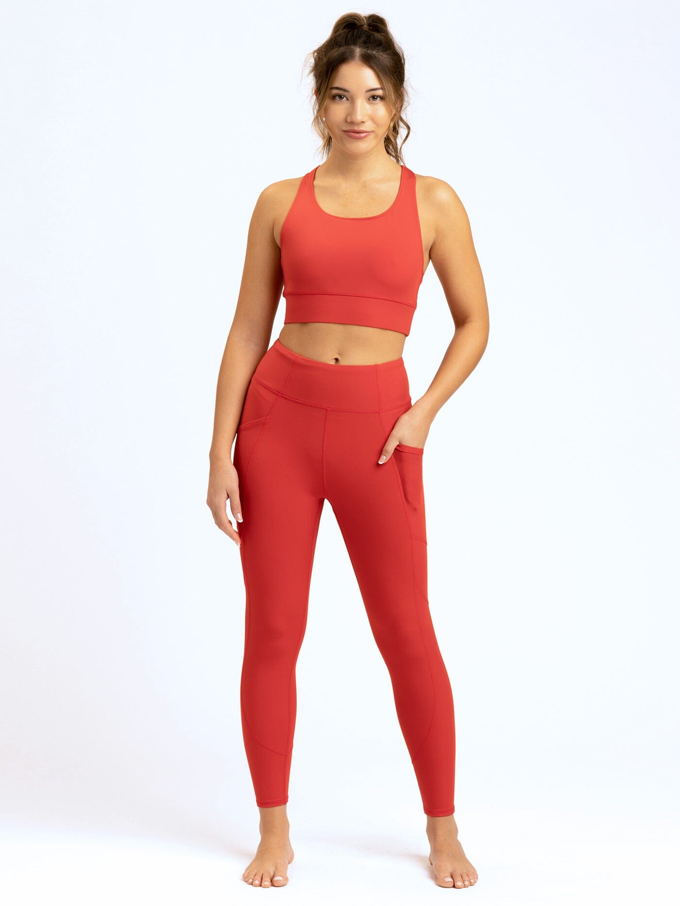 Rita Pocket High Rise 7/8 Sport Legging 24"
