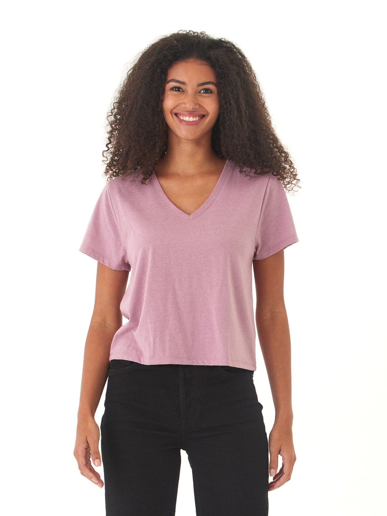 Ada Triblend V-Neck Tee