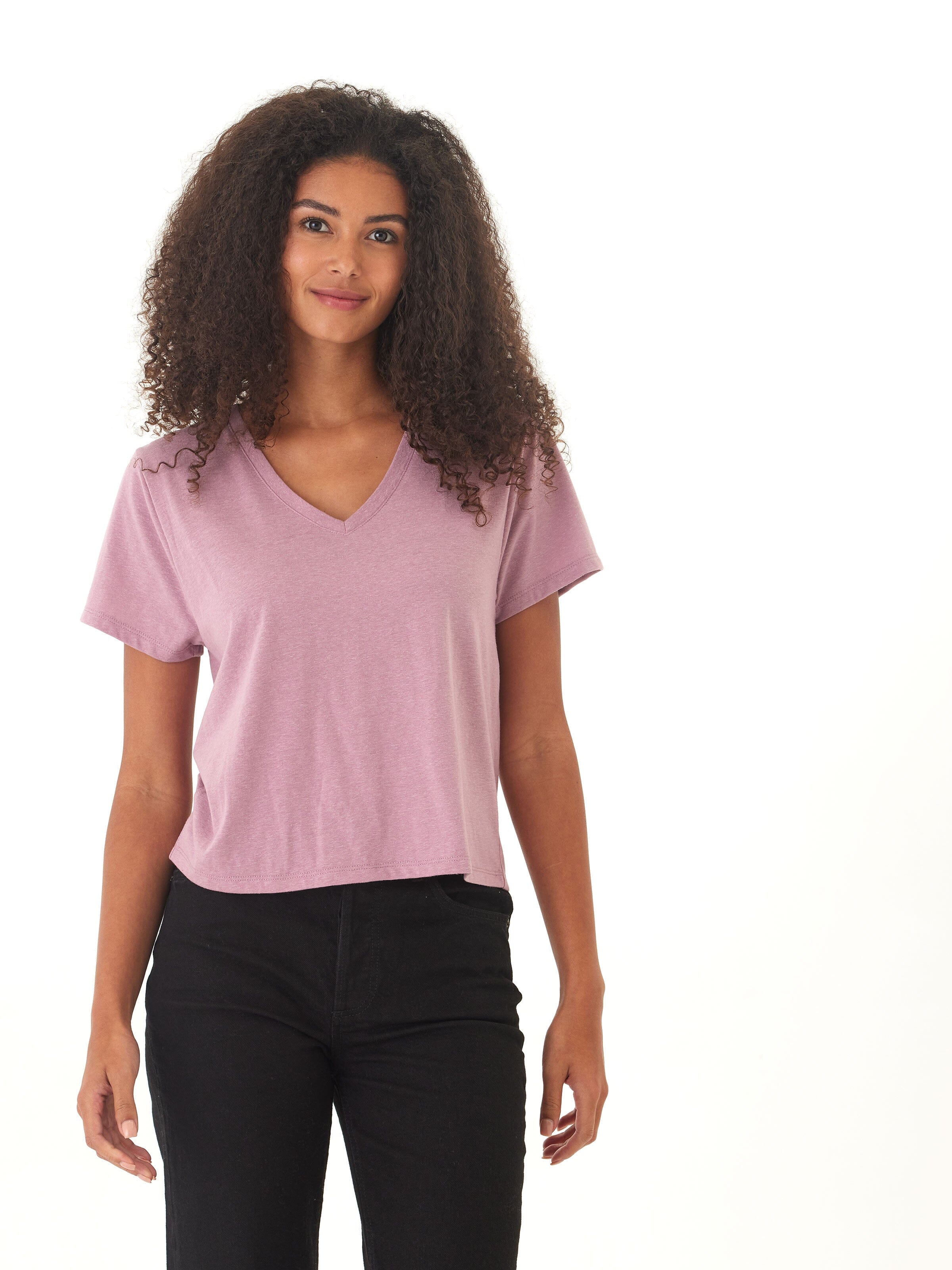 Ada Triblend V-Neck Tee