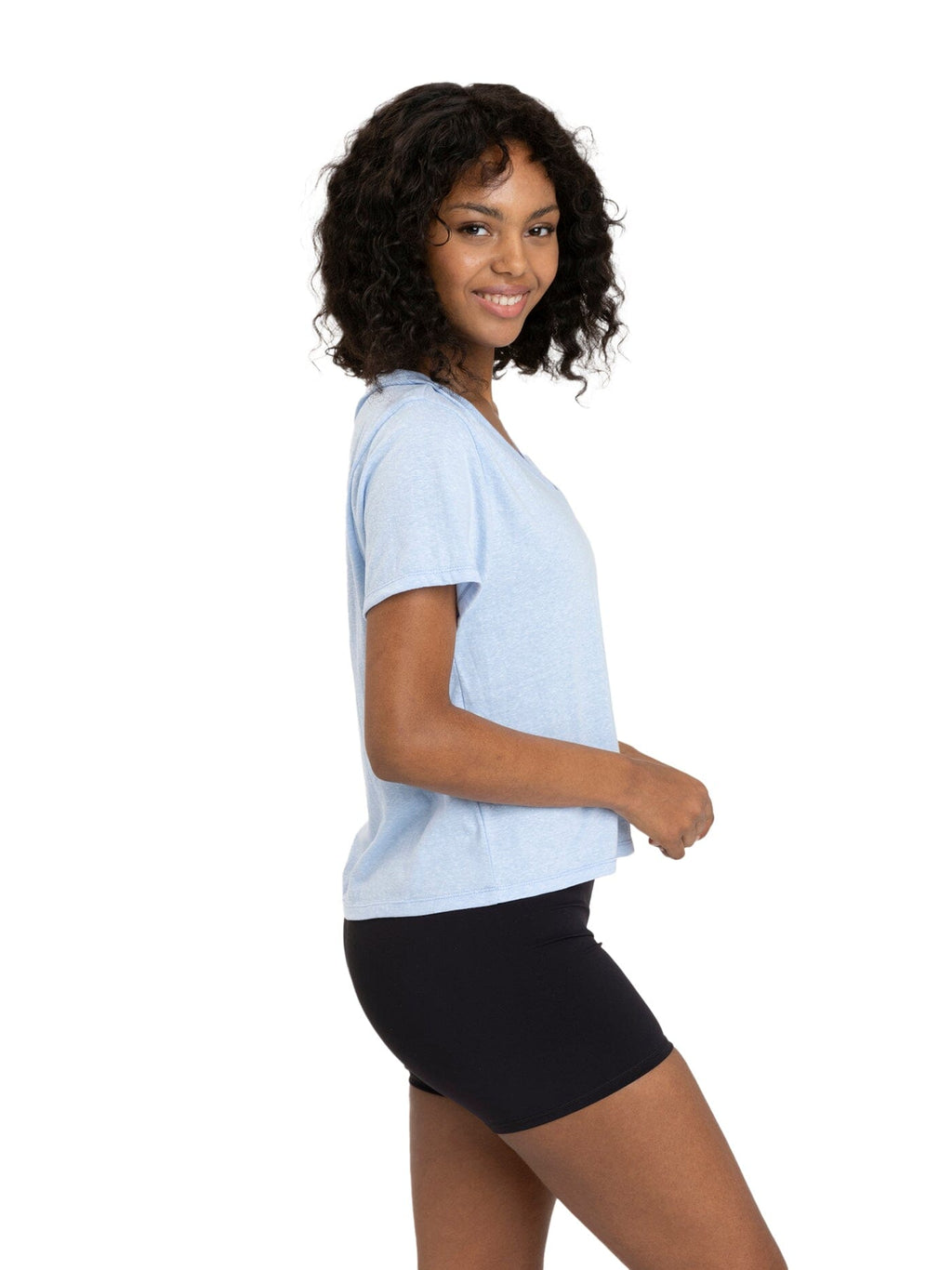 Ada Triblend V-Neck Tee