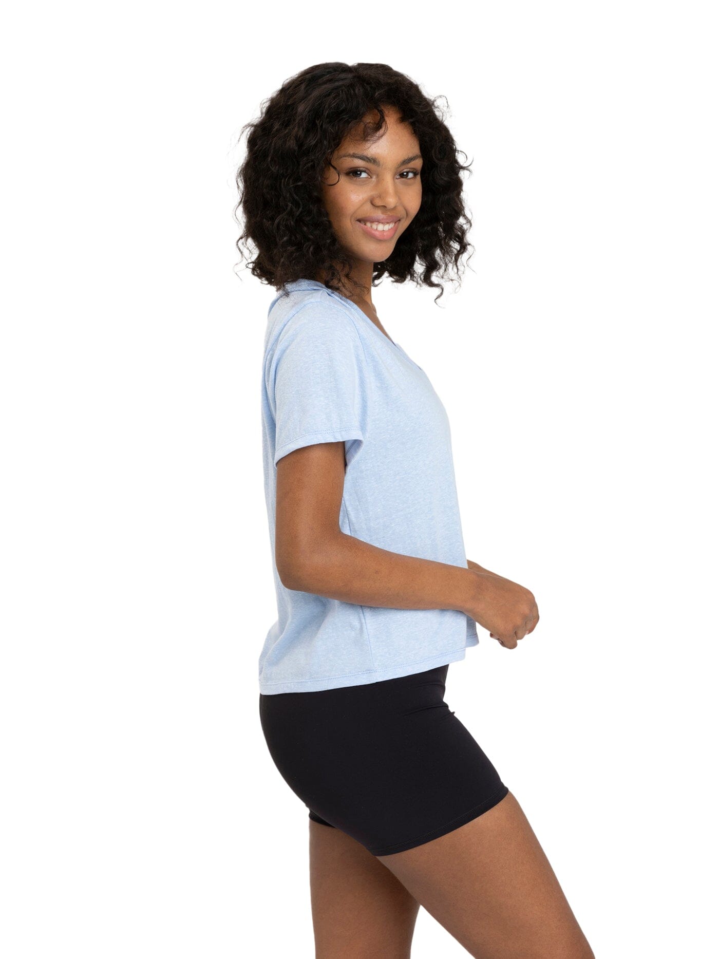 Ada Triblend V-Neck Tee