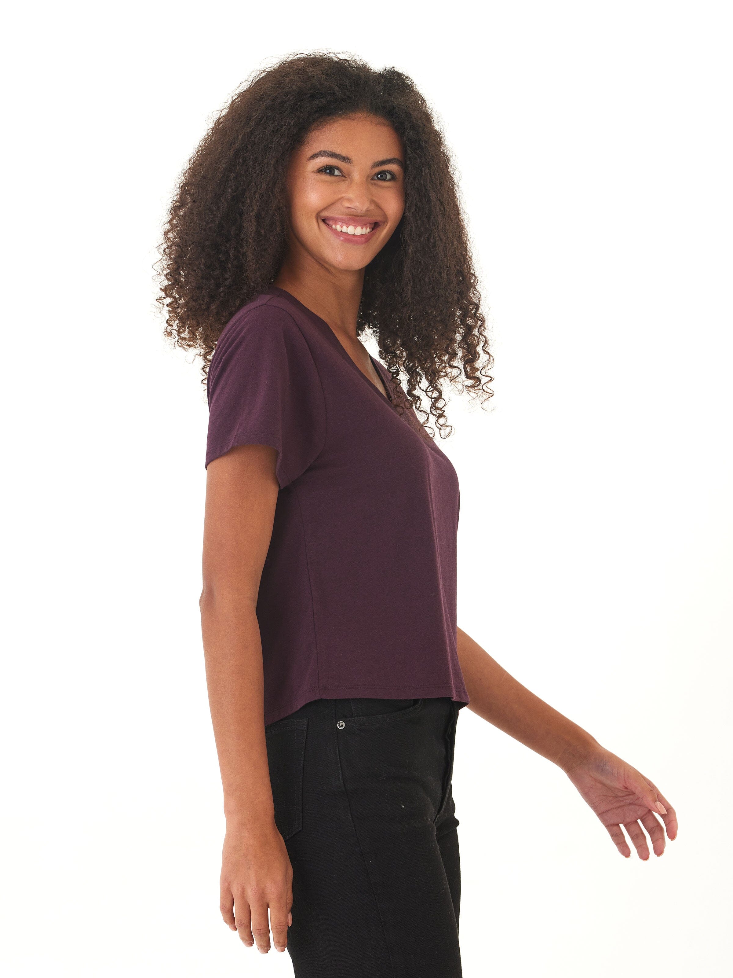 Ada Triblend V-Neck Tee