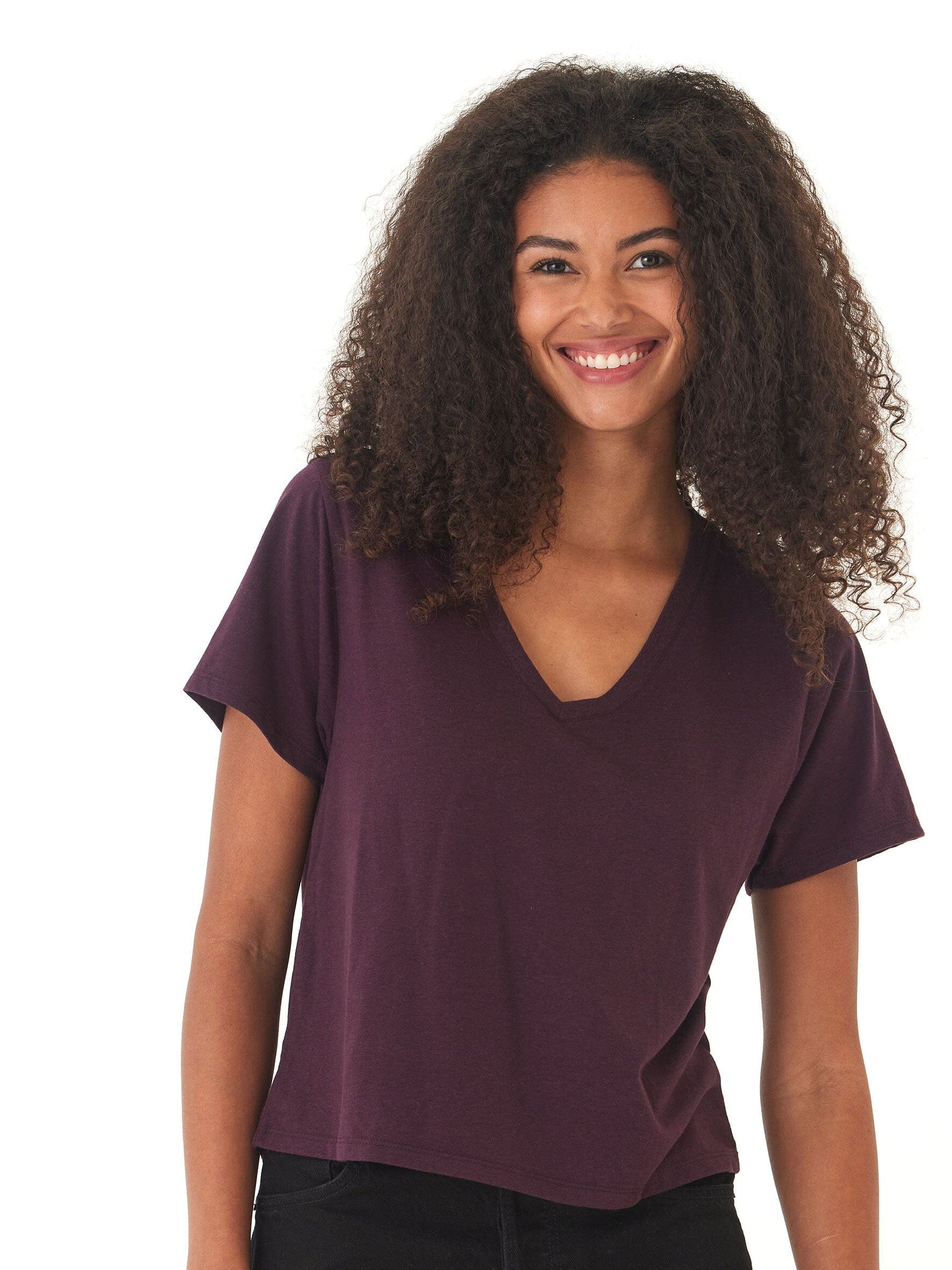 Ada Triblend V-Neck Tee