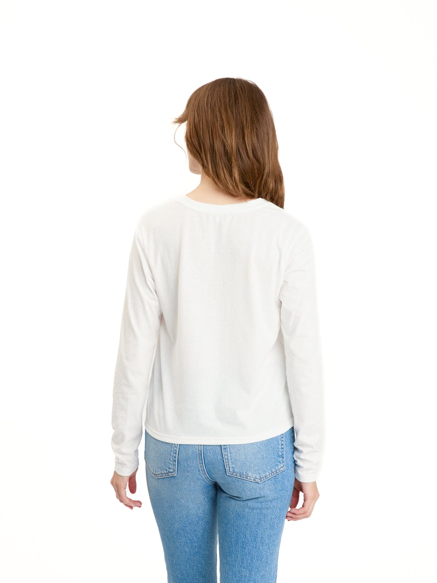 Ada Triblend Long Sleeve V-Neck Tee