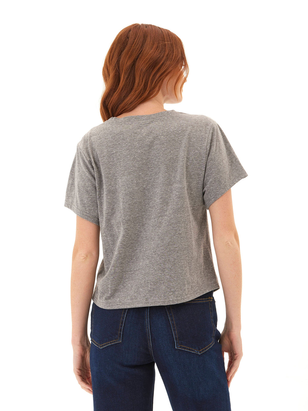 Shelbie Triblend Jersey Pocket Tee
