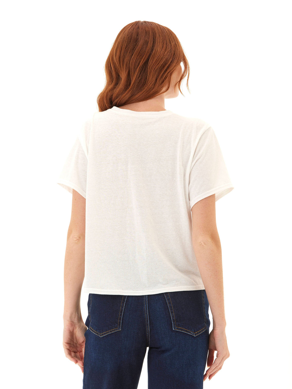Shelbie Triblend Jersey Pocket Tee