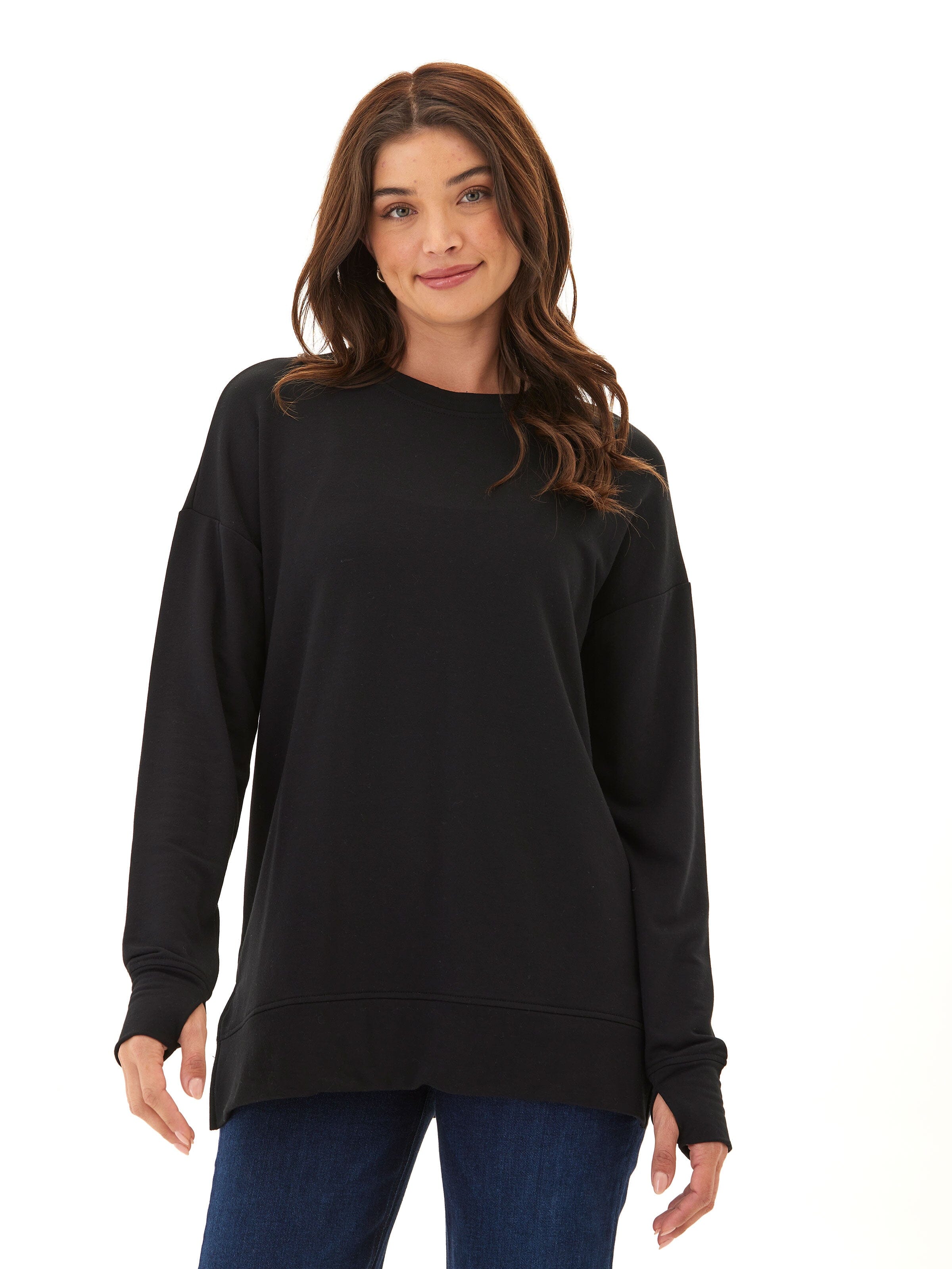 Mariah Modal Terry Tunic Top