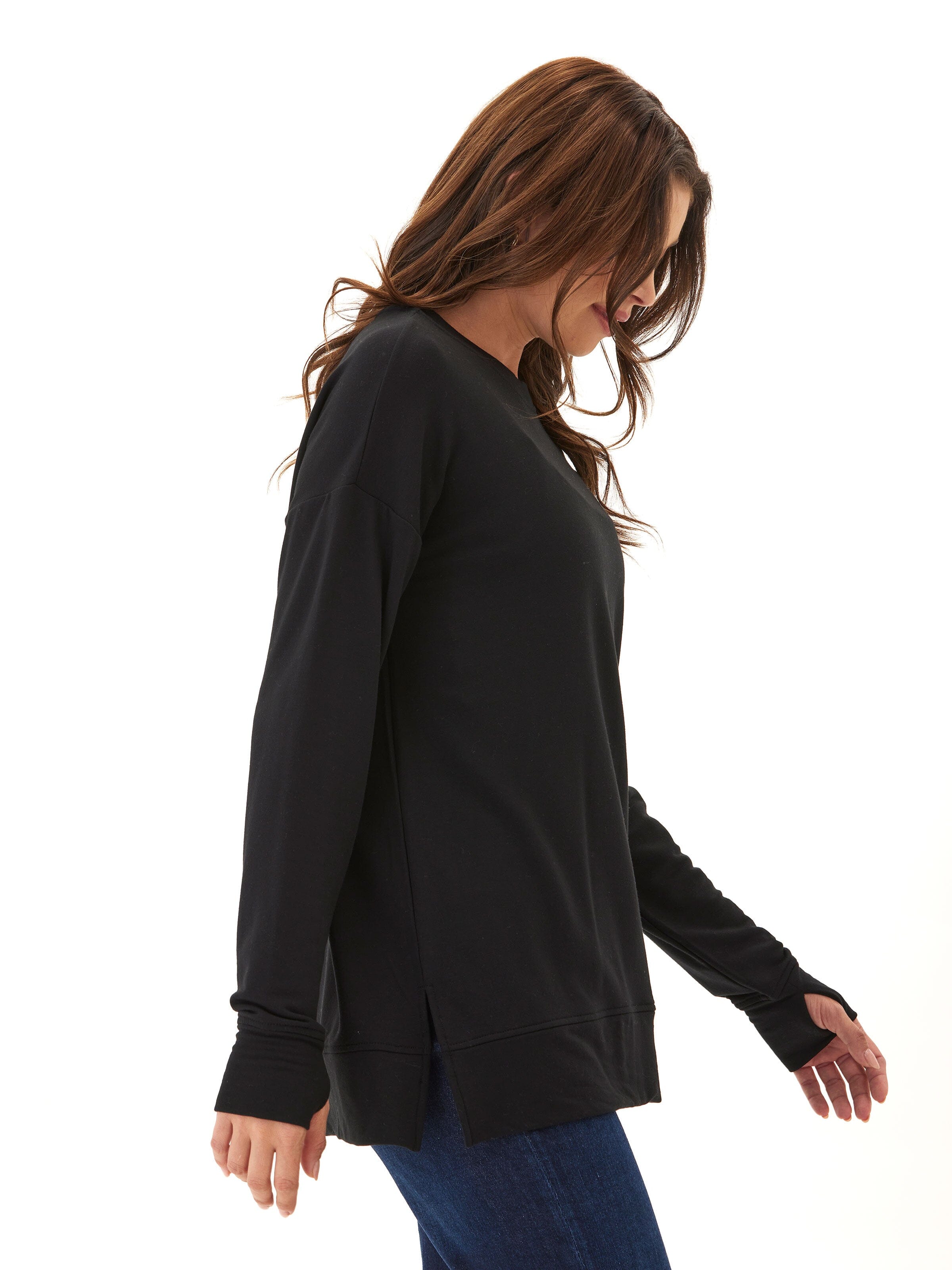 Mariah Modal Terry Tunic Top
