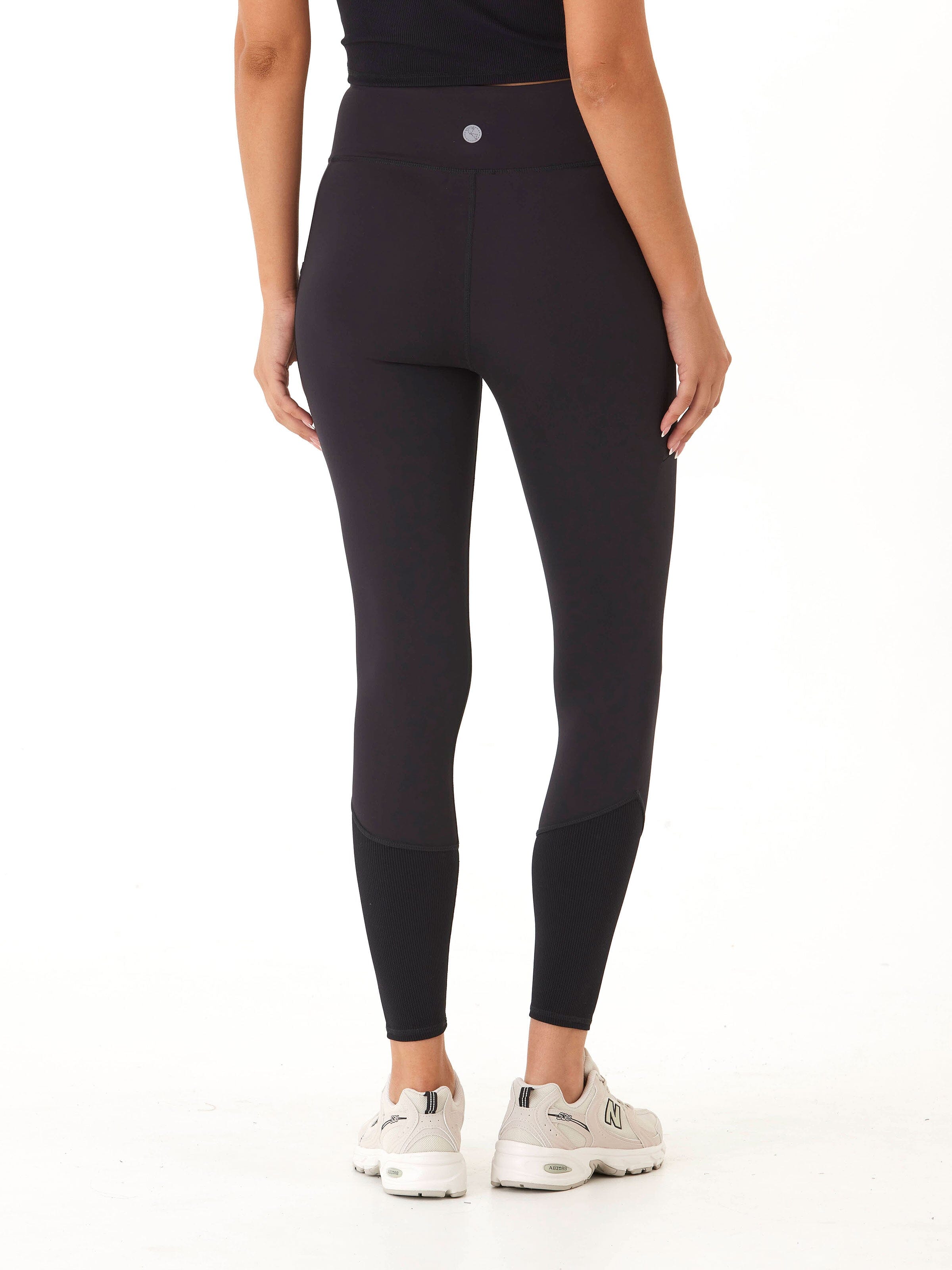 Kirstin High Rise Full Length Rib Mix Legging