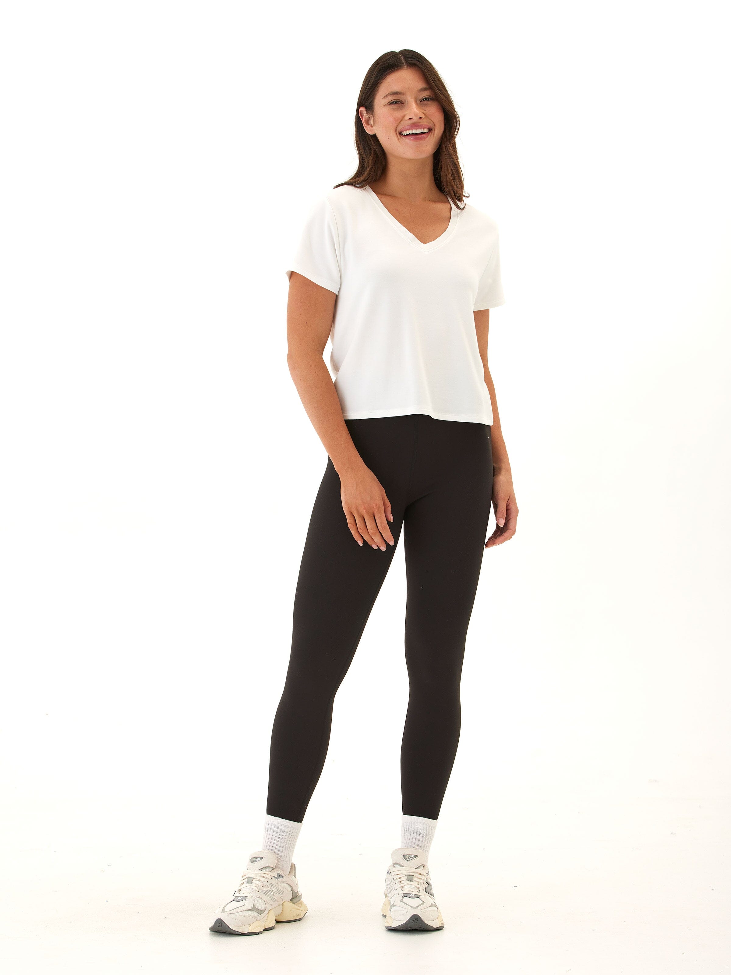 Bettine Modal Terry V-Neck Tee