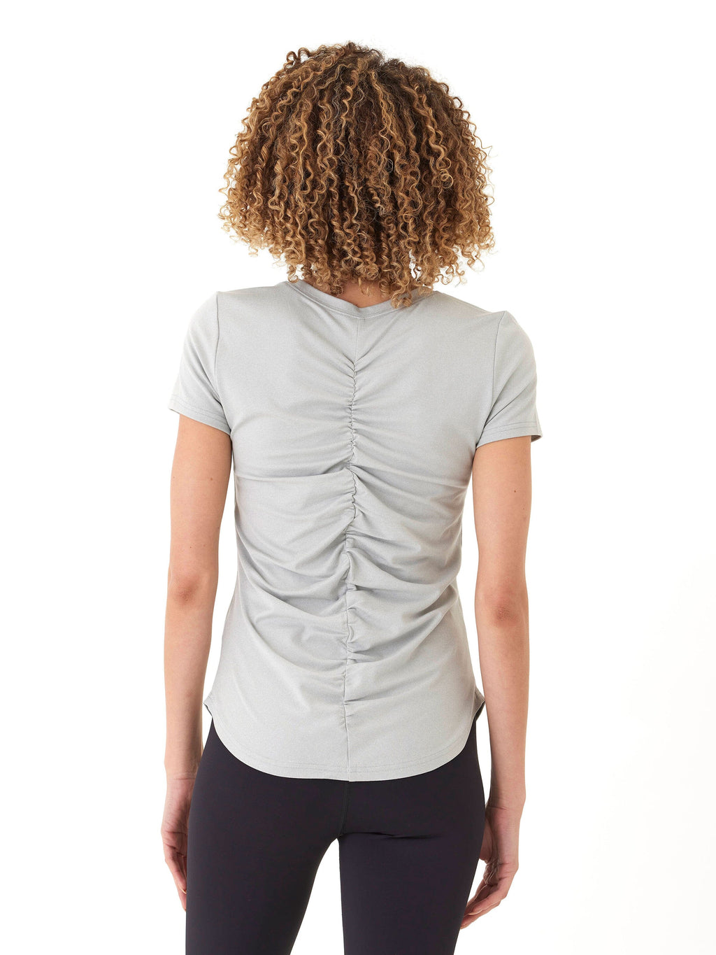 Arry Luxe Jersey Ruched Tee