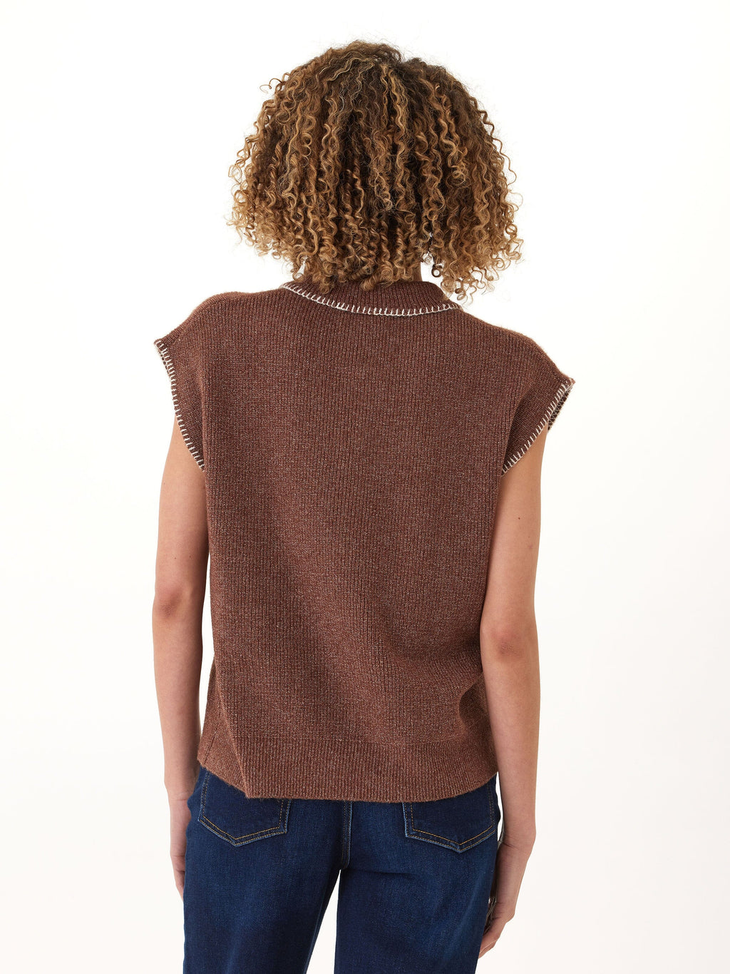 Julieta Cozy Solid Knit Sweater Polo