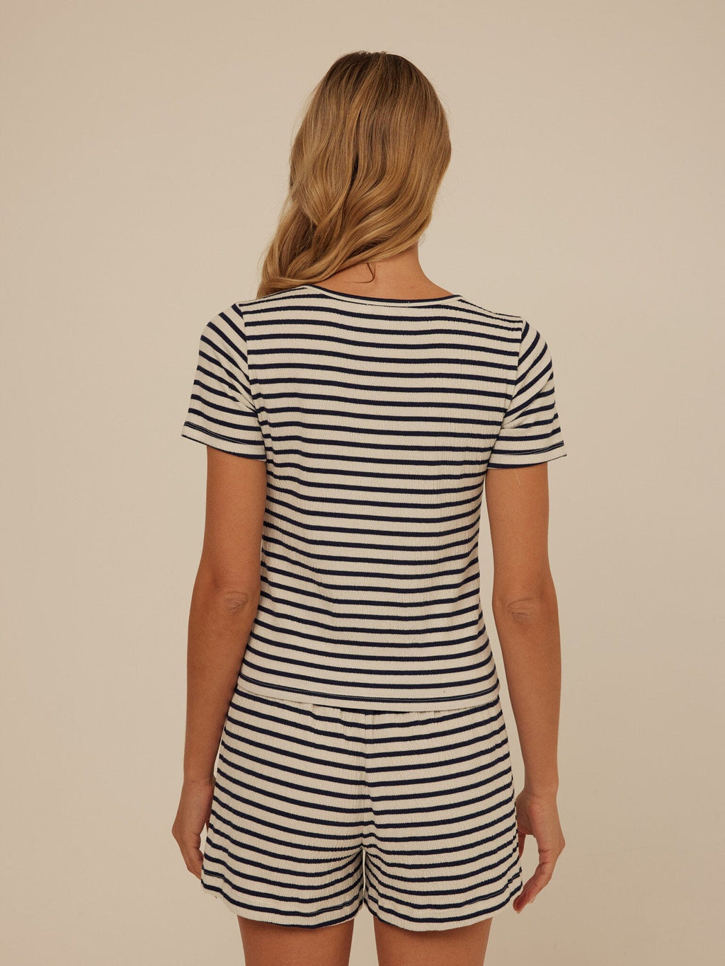 Jamila Smocked Jersey Short Sleeve