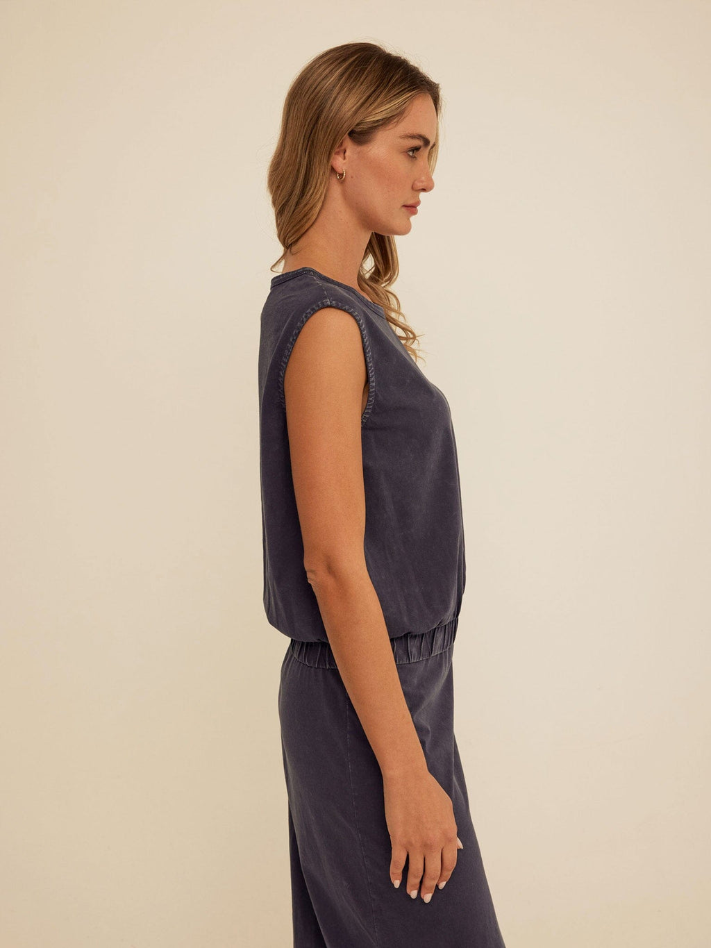 Laela Mineral Wash Eco Jersey Tank