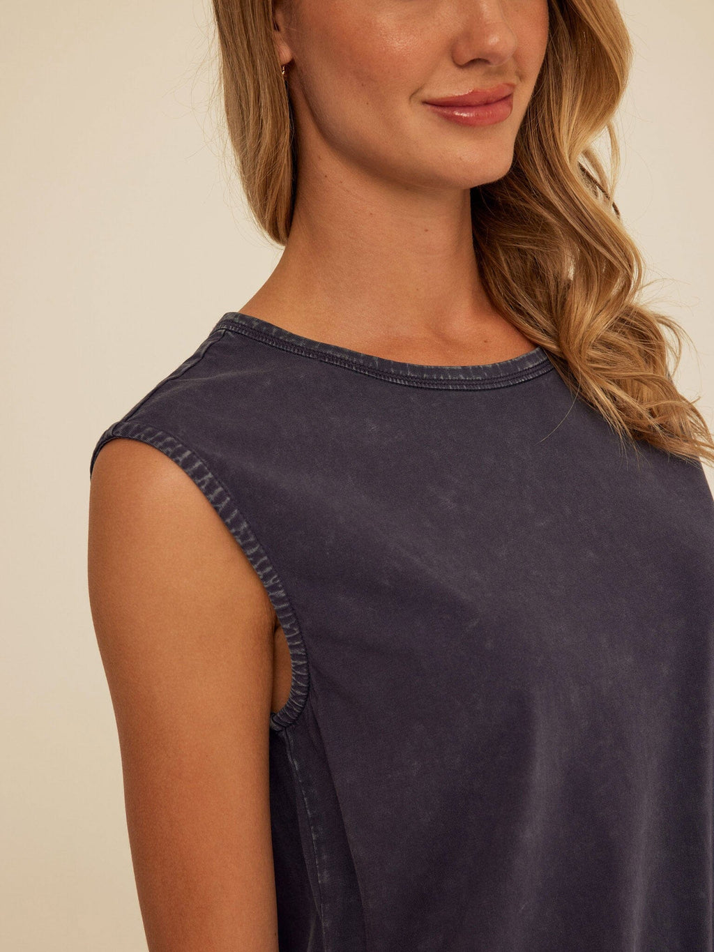 Laela Mineral Wash Eco Jersey Tank