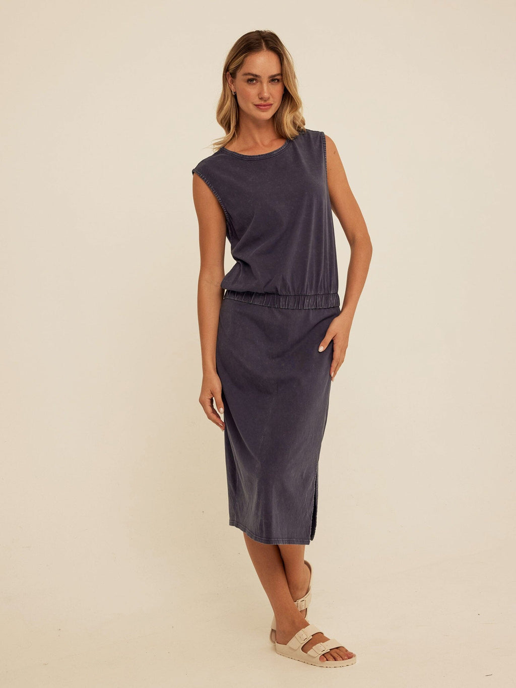Laela Mineral Wash Eco Jersey Tank
