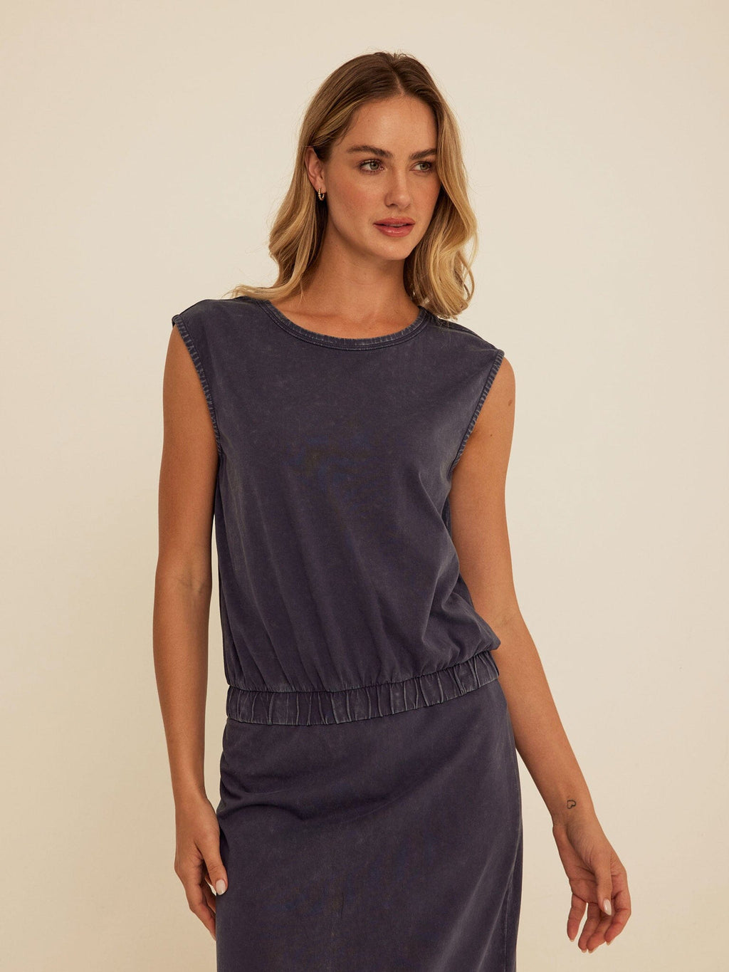 Laela Mineral Wash Eco Jersey Tank