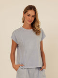 Laurie Mineral Wash Eco Jersey Tee