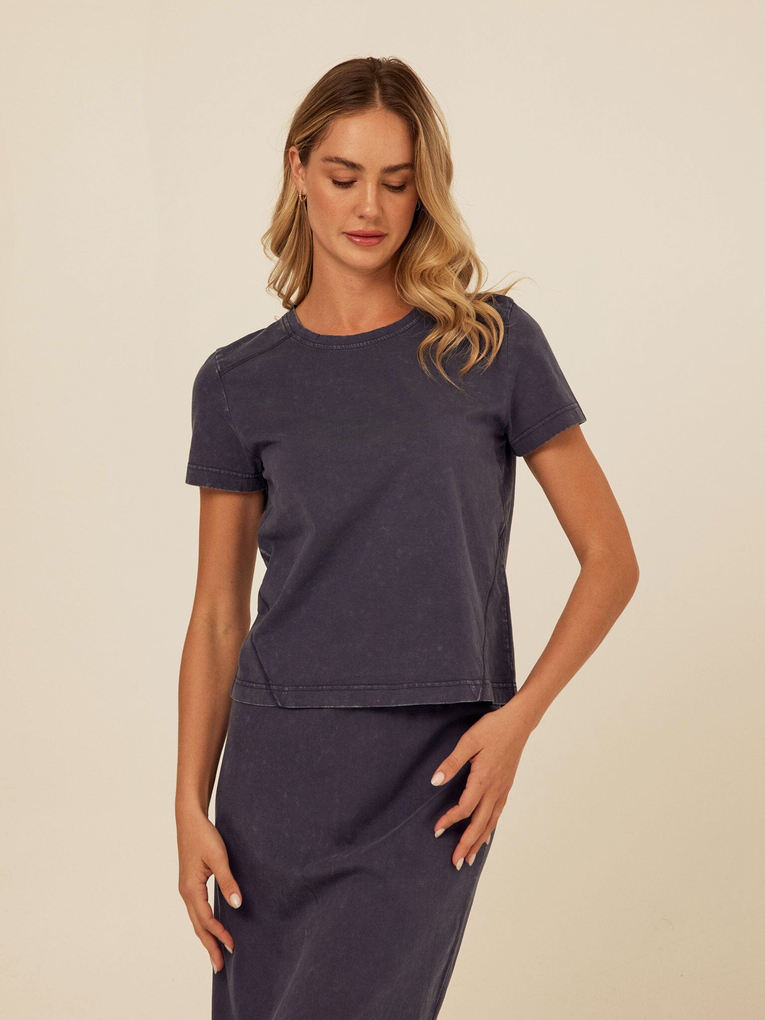 Roselie Mineral Wash Eco Jersey Tee