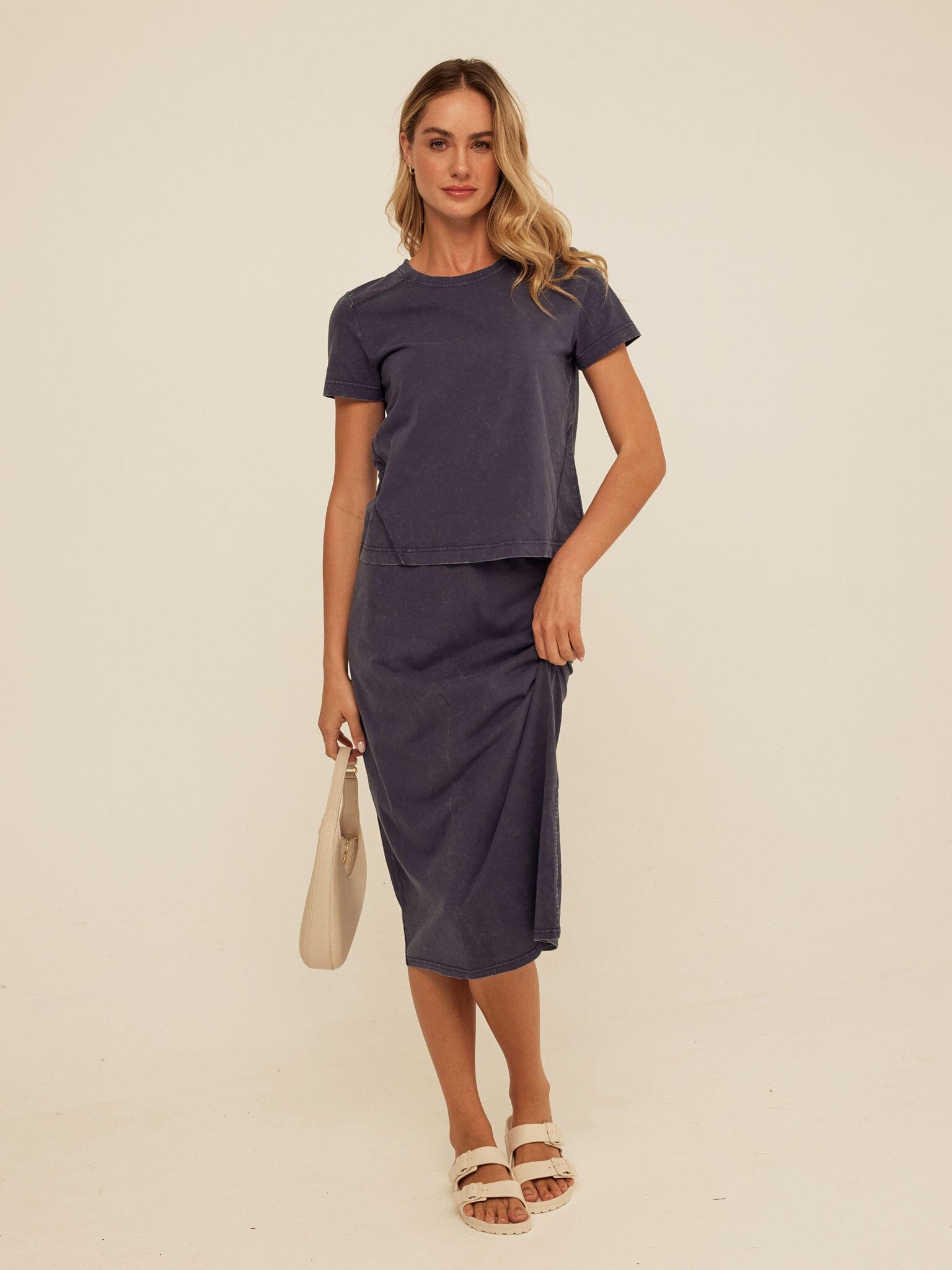 Roselie Mineral Wash Eco Jersey Tee