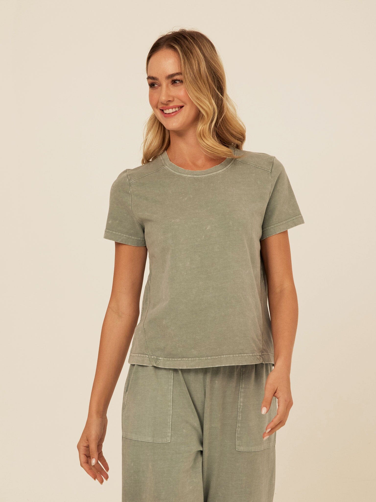 Roselie Mineral Wash Eco Jersey Tee