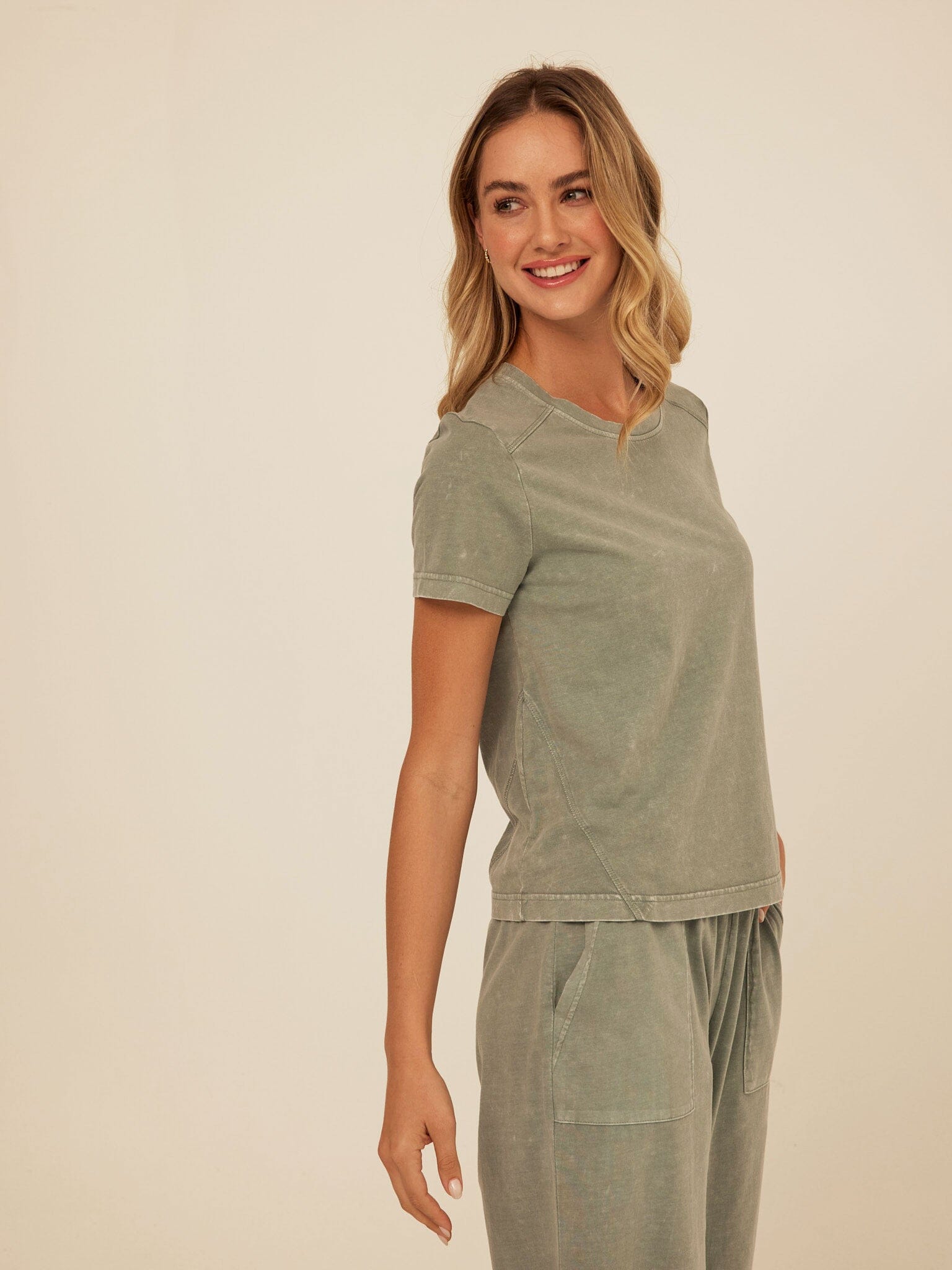 Roselie Mineral Wash Eco Jersey Tee